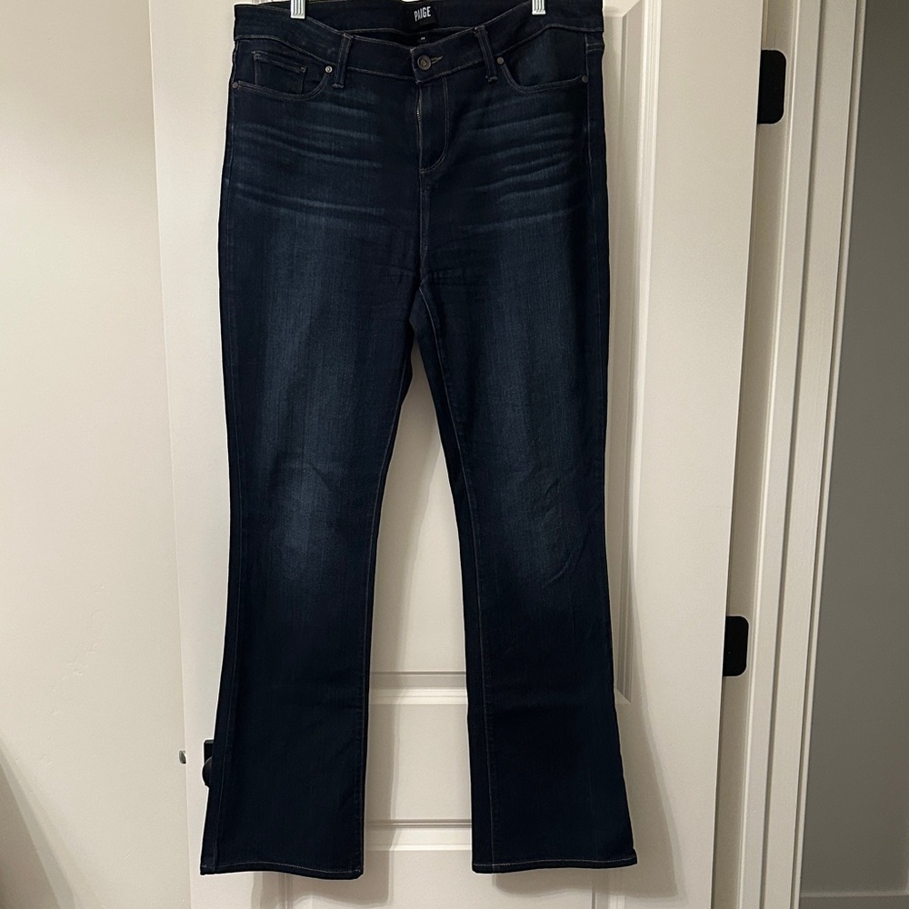 Paige  Women's Deep Indigo manhattan jeans 34